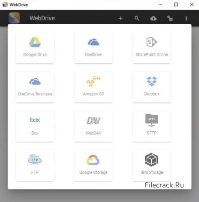 WebDrive 1.1 Rus